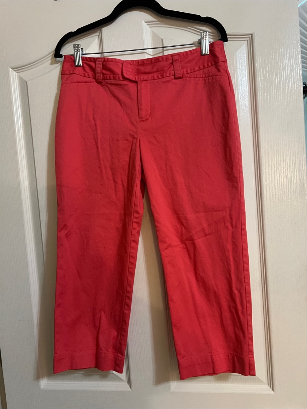 Madison Coral Ankle Crop Pants